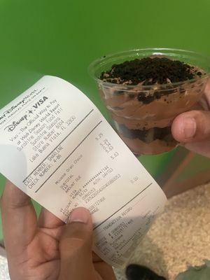 Get this if you love chocolate 😍 mouse oreo choco   at Walt Disney World - Sunshine Seasons in Lake Buena Vista