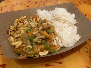 Vegetable korma  at Walt Disney World - Sunshine Seasons in Lake Buena Vista