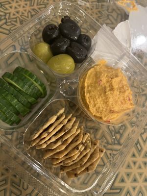 Grab & Go Hummus Plate  at Walt Disney World - Sunshine Seasons in Lake Buena Vista