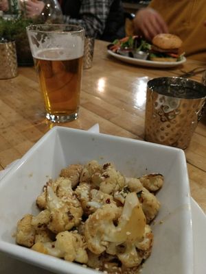 Roasted Cauliflower  at Iconik Coffee Roasters in Santa Fe