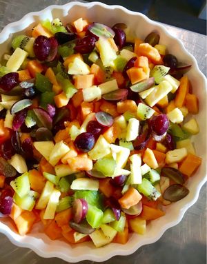 Fruit salad  at Greengate in Stellenbosch