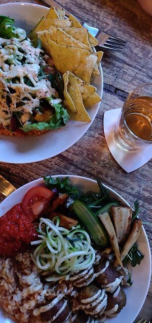 Big portions at De Groene Chef in Tilburg