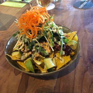 Loaded nachos❤️ at De Groene Chef in Tilburg