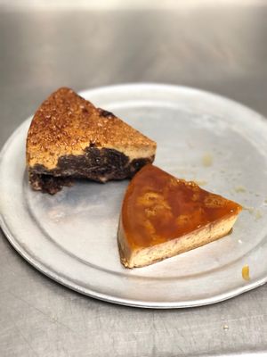 Vegan Flan & Chocoflan at Soy Concha Bakery in Santa Ana