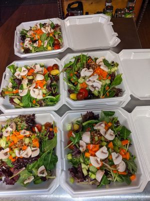 Polymath Salad at Polymath Educational Cafe in Marshfield