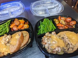 Thanksgiving Feast at Polymath Educational Cafe in Marshfield