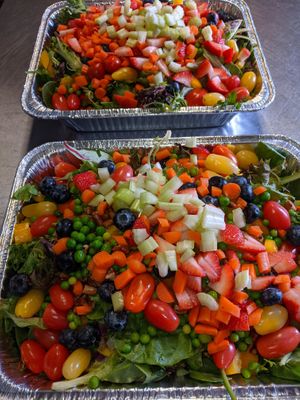 Polymath Party Salad at Polymath Educational Cafe in Marshfield