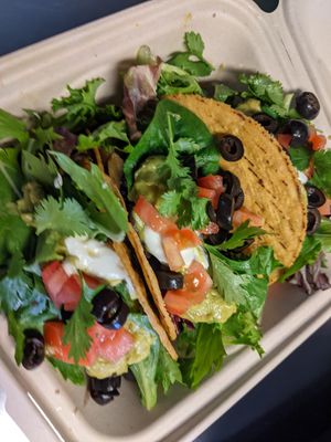 Tacos at Polymath Educational Cafe in Marshfield