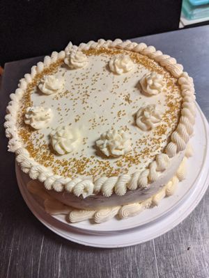 Spice cake at Polymath Educational Cafe in Marshfield