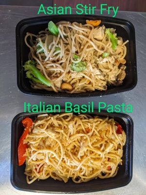 Pasta at Polymath Educational Cafe in Marshfield