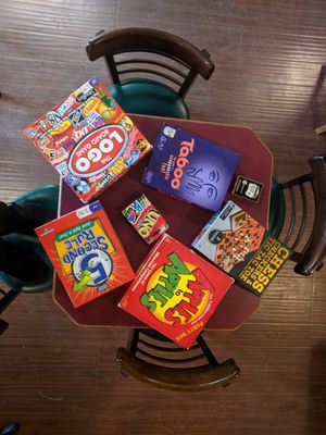 Games available at Polymath Educational Cafe in Marshfield