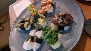  at Sushimar Vegano in Sao Paulo