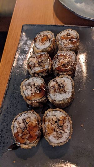  at Sushimar Vegano in Sao Paulo