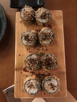   at Sushimar Vegano in Sao Paulo