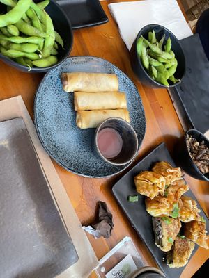 Rolinhos de legumes   at Sushimar Vegano in Sao Paulo