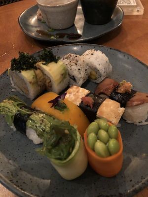 Rodízio   at Sushimar Vegano in Sao Paulo