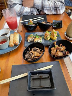   at Sushimar Vegano in Sao Paulo