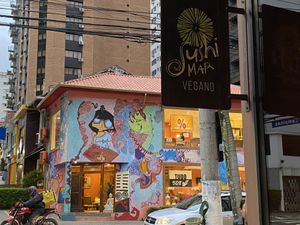 Corner landmark  at Sushimar Vegano in Sao Paulo