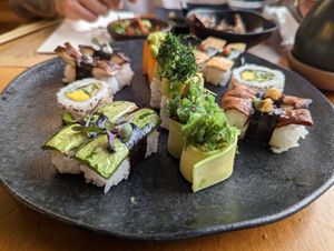  at Sushimar Vegano in Sao Paulo