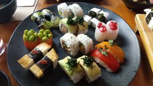  at Sushimar Vegano in Sao Paulo