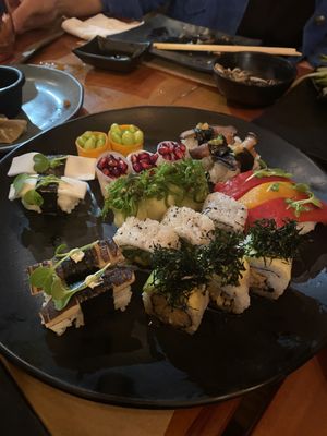   at Sushimar Vegano in Sao Paulo