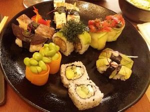  at Sushimar Vegano in Sao Paulo