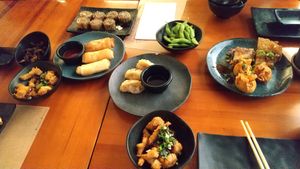 rodizio at Sushimar Vegano in Sao Paulo