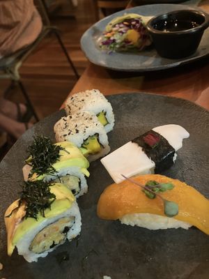   at Sushimar Vegano in Sao Paulo