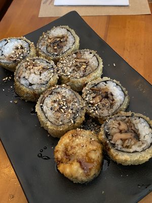   at Sushimar Vegano in Sao Paulo