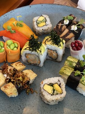   at Sushimar Vegano in Sao Paulo