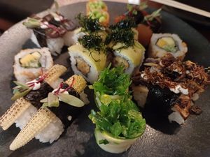  at Sushimar Vegano in Sao Paulo