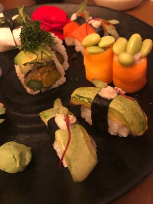  at Sushimar Vegano in Sao Paulo