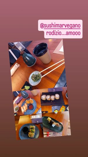  at Sushimar Vegano in Sao Paulo