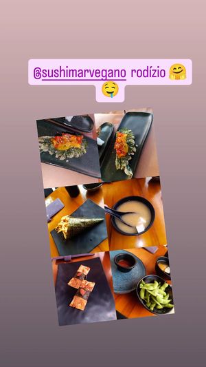  at Sushimar Vegano in Sao Paulo