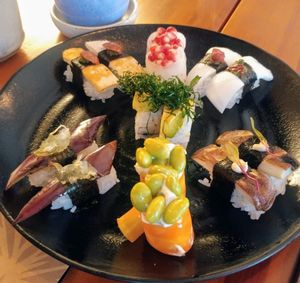 Variety is beautiful and tasty at Sushimar Vegano in Sao Paulo