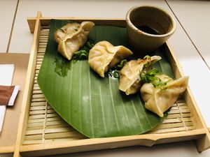 Vegetable Gyoza - A+ at Sushimar Vegano in Sao Paulo