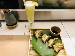 Vegetable Gyoza - A+ at Sushimar Vegano in Sao Paulo