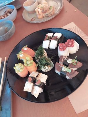 🌱🌱🌱 at Sushimar Vegano in Sao Paulo