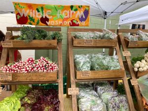 Vendor  at Madrona Farmers Market in Seattle