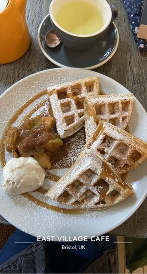   at East Village Cafe in Bristol