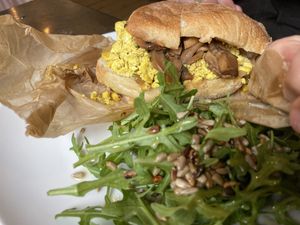   at East Village Cafe in Bristol