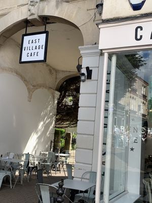  at East Village Cafe in Bristol