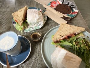   at East Village Cafe in Bristol