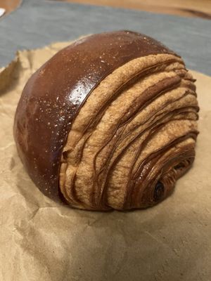 Pain au chocolat  at East Village Cafe in Bristol