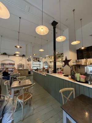   at East Village Cafe in Bristol