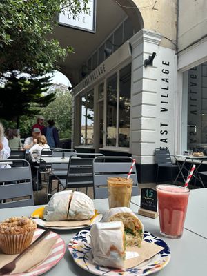   at East Village Cafe in Bristol