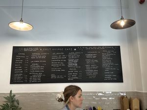   at East Village Cafe in Bristol