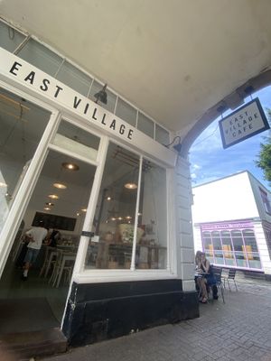   at East Village Cafe in Bristol