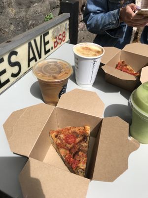 Vegan Frittata  at East Village Cafe in Bristol