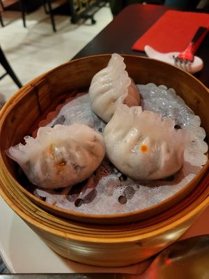 Veggie spicey nut dumplings at Little Yang Sing in Manchester